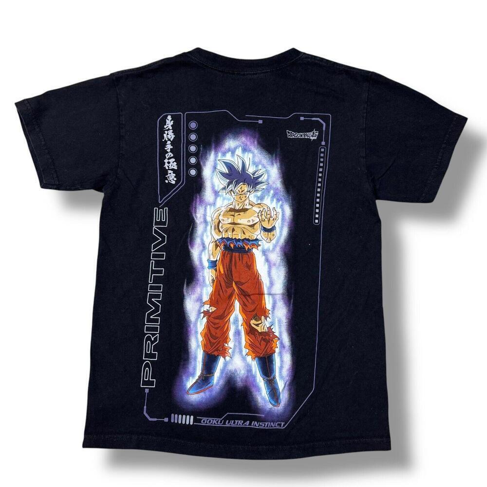Primitive x Dragon Ball Super Goku Ultra Instinct T-shirt Y2K Men S Comcis Japan